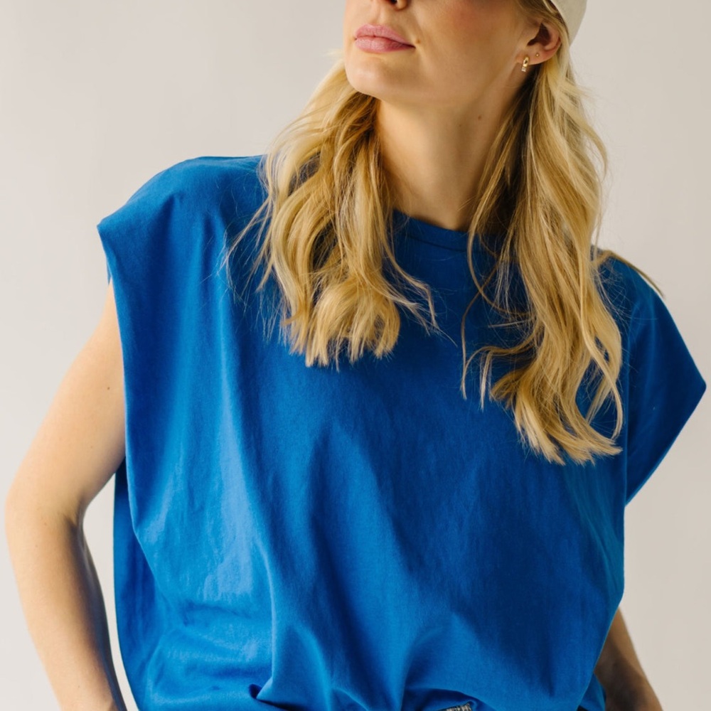 Royal Blue Gerken Muscle Tee